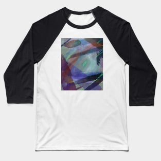 Abstract Retro Painting Baseball T-Shirt